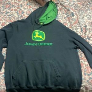 John Deere hoodie size large